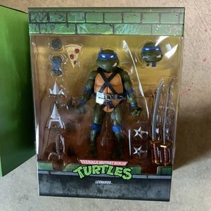 BRAND NEW Super7 Ultimates LEONARDO Figure TMNT Teenage Mutant Ninja Turtles - Picture 1 of 4