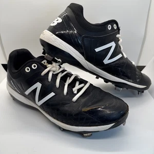 New Balance 4040 Men's Sz 8.5 Black Baseball Cleats **READ** - Picture 1 of 16