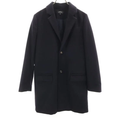 A.P.C. Chester coat XS dark blue Cotton filling Men's - Image 1 of 4
