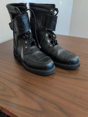 Botas altas de moto resistentes al aceite talla 39-5 Foto 1 de 4