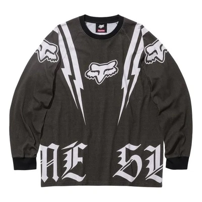Supreme x Fox Racing Long Sleeve Size L  New In Hand Ready To Ship - Image 1 of 4
