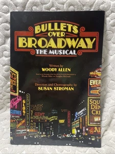 Bullets Over Broadway Das Musical Sammlerstück offizielles Programm Stroman Allen Zac - Bild 1 von 22