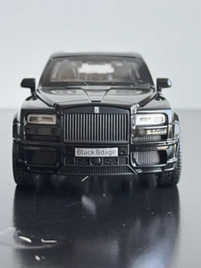 1/32 Rolls Royce Cullinan Black Badge Car Model Diecasts Metal Toy Car - BLACK - Picture 1 of 10