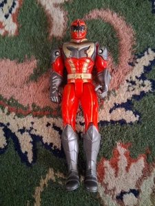 2005 Red Power Ranger Figure Bandai 5.5” tall Mystic Force Red Tracker - Bild 1 von 6