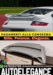 Spoiler Trasero Para Porsche 911 997 – Look GT / GT3 – Maletero Alerón - Imagen 1 de 7