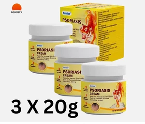 3 x Psoriasis Cream Antifungal cream Eczema cream Cream 20g Relieve Cream - Picture 1 of 5