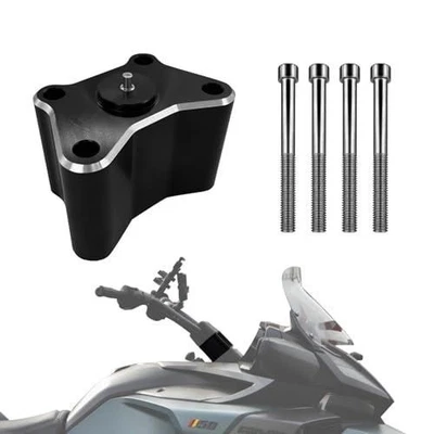 Elevador de manillar de 2" apto para Bombardier Can AM Spyder All F3/F3S/F3T/F3 Limited Foto 1 de 4