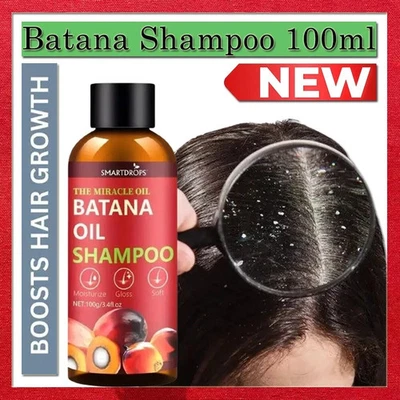 Batana Oil Shampoo Conditioner for Hair Growth Approved By Dr Sebi, 100% Organic - Image 1 of 4