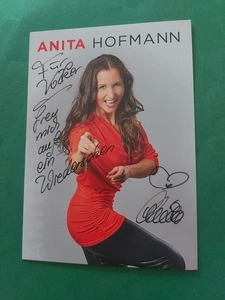 Anita Hofmann , Musik ,  Autogrammkarte  - Bild 1 von 2