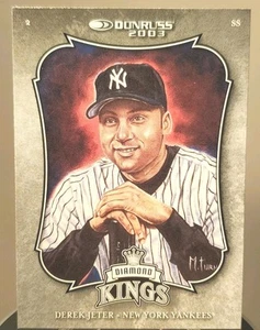 Ritratti di Derek Jeter 2003 Donruss Diamond Kings #2. New York Yankee's ✨️  - Foto 1 di 6