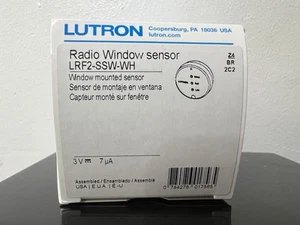 Lutron Radio Window Sensor LRF2-SSW-WH Window Mounted Sensor - NEW - Picture 1 of 11