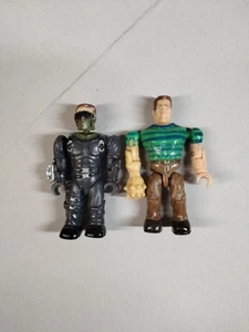 Mega Bloks Amazing Spiderman 3 Harry Osborn Green Goblin & Sandman Figures - Picture 1 of 4