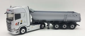 ELIGOR,SCANIA 500S 4x2 with Fruehauf tipper 3 axles - PREJAM Transport, 1/43,... - Picture 1 of 1