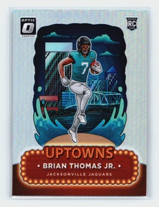 Panini Donruss Optic Uptowns 2024 Brian Thomas Jr. RC #12 Jacksonville Jaguars - Imagen 1 de 2