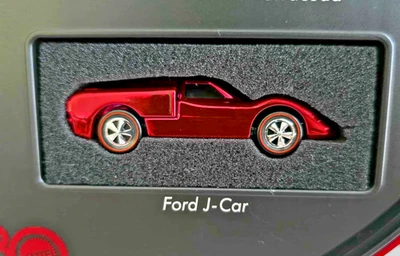 2025 Hot Wheels RLC 80th Anniversary Original Sweet 16 Red Ford J-Car - Image 1 of 4