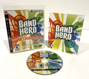 BAND HERO 65 SONGS PS3 SONY PLAYSTATION 3 COMPLETE SET W/ MANUAL 2009 ACTIVISION - Foto 1 di 4