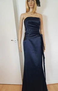Dessy Collection Maxi, Full Length Dress, Size 8. Navy - Picture 1 of 10