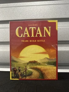Catan Brettspiel CN3071 - Trade Build Settle - Classic Red Box Sealed Neu - Bild 1 von 6