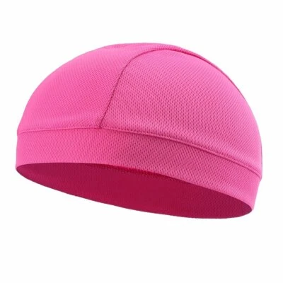 Gorro masculino absorvente de umidade boné elástico caveira capacete de ciclismo forro capuz cabeça - Imagem 1 de 4