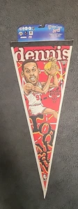 NEW Dennis Rodman Vintage Wincraft Pennant 1990s NBA Chicago Bulls RARE 🏀🔥 - Picture 1 of 4