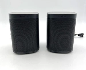 Sonos One SL Wireless Lautsprecher WiFi Bluetooth 2er Pack - Shadow Edition - Bild 1 von 2