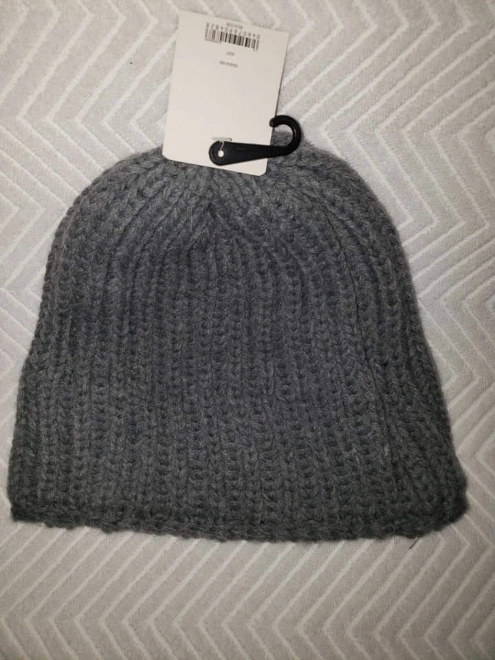 Gorro acanalado Saddlebred para hombre gris NUEVO Foto 1 de 4