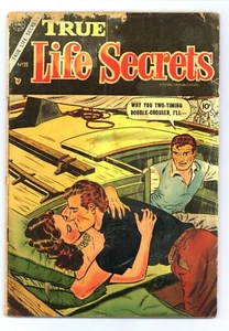 True Life Secrets 20 (G+) Pre-Code Romance "Treachery" 1954 Charlton Comics f376 - Bild 1 von 2