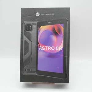 Maxwest Astro 8R 8" 32GB 4G LTE Android Tablet Unlocked Black - NEW - Picture 1 of 4