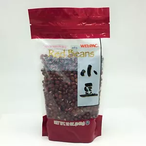 WEL-PAC Azuki rote Bohnen mit wiederverschließbarer Tasche 12oz - Bild 1 von 3