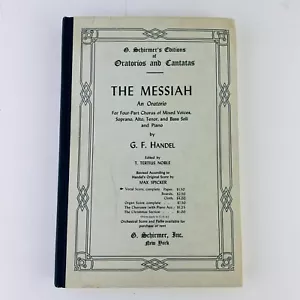 Handel's Messiah: The Original Manuscripts 1912 in Facsimile Hardcover Book - Picture 1 of 6