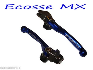 Kit Leve Freno Frizione Flexi Blu ZETA Kawasaki KX250F KX450F 2005-2012 ZETA - Foto 1 di 1