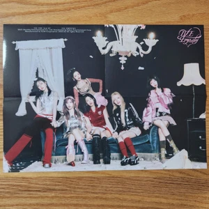 Group Official Folded Poster Ive 3rd EP Album Empathy You Ver. Genuine Kpop - Picture 1 of 2