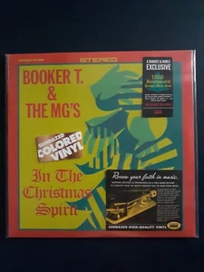 Booker T. & The MG's In The Christmas Spirit 2019 B & N LtdEd Colored Vinyl New - Picture 1 of 2