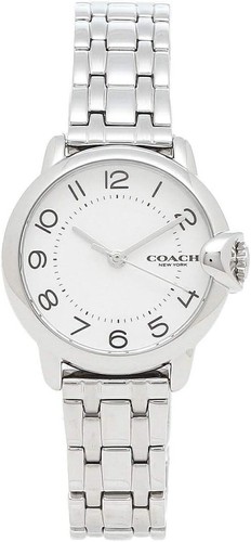 Orologio Coach Arden 28mm Quarzo 14503601 Donna Argento