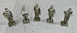 5 Original Marx 60mm Generals figures in the BRONZE color! - Picture 1 of 7