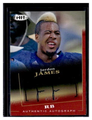 Jordon James 2015  SAGE HIT A116 Autograph - Image 1 of 2
