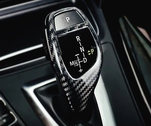 Echt Carbon Blende Gangwahlschalter passend für BMW X3 X4 X5 X6 F25 F26 F15 F16 - Bild 1 von 10