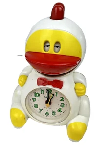 Vintage Rooster Alarm Clock Retro Sounds VERY COOL (READ) - Picture 1 of 9