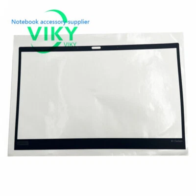 01YR448 Novo Para Lenovo Thinkpad X1 Carbono 6º 2018 LCD Moldura Frontal Adesivo  - Imagem 1 de 3