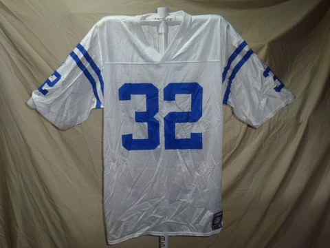 Edgerrin James  INDIANAPOLIS COLTS  Reebok  JERSEY   XL   NwT   white Cover