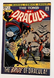 Tomb of Dracula #4 1972 FN/VF 7.0 The Bride of Dracula - Picture 1 of 2