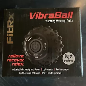 Brand New -FitRx VibraBall Vibrating Massage Roller Ball Rechargeable - Picture 1 of 6