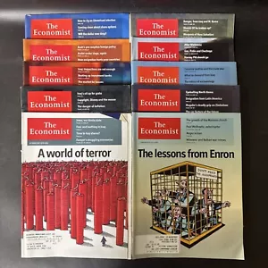 The Economist Magazines Lot Of 10 (2002) *2 - Picture 1 of 13