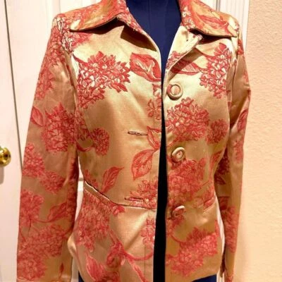 Mujer Blazer Pequeño Vintage Doki-Geki Chaqueta Capricho Coqueta Gótica Foto 1 de 4