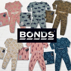 Bonds PJ Sleep Cosy PJ Sets Youth Kids Baby Sizes 3 - 10 Assorted Designs - Picture 1 of 244