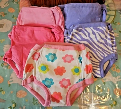 Jockey Potty training pants  one all in one. Size 3t Pink, Purple & Flower - Image 1 of 4