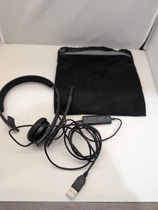Logitech A-00063 Wired USB Headset 881-000229 Tested Comes With Bag - Picture 1 of 3
