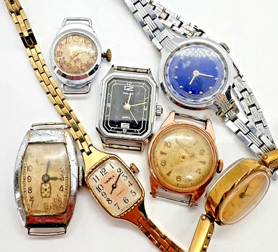 Vintage CHAYKA LUCH ZVEZDA Ussr Watch Soviet Collection Women Wrist Military Old - Image 1 of 4