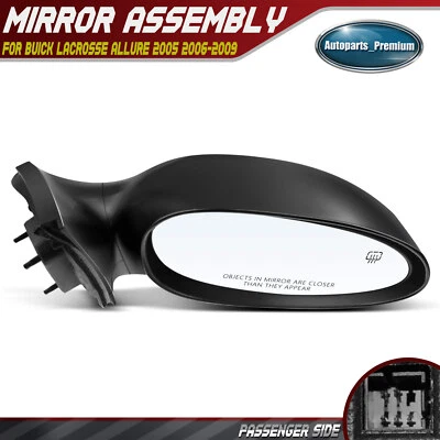 Espejo retrovisor eléctrico para pasajeros con calefacción no plegable para Buick LaCrosse 2005-2009 Allure Foto 1 de 4