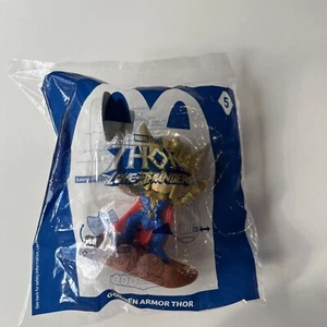 NEW THOR Love And Thunder McDonald’s Happy Meal Toy #5 Golden Armor Thor  - Picture 1 of 7